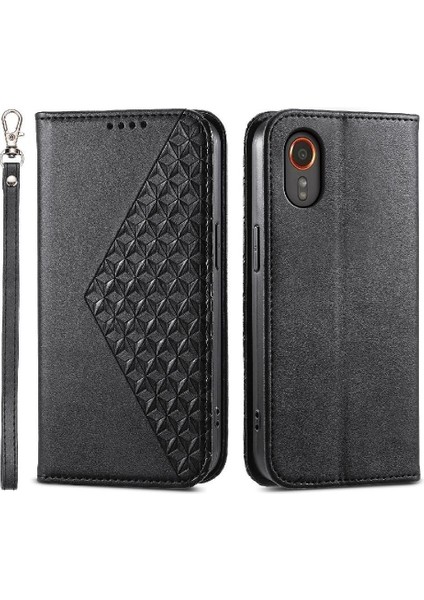 Samsung Galaxy Xcover 7 Için Flip Case El Kayışı Günlük Kullanım Cüzdan Standı (Yurt Dışından)