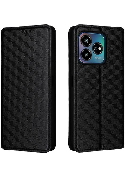 Zte Axon 60 Lite Kart Yuvaları Tutucu Manyetik Kapatma Cüzdan Pu (Yurt Dışından) indirimleri