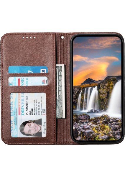 Samsung Galaxy M34 5g Eşkenar Dörtgen Şekli Cüzdan Günlük Kullanım El Için Flip Case (Yurt Dışından)