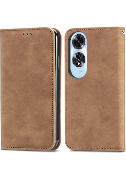 Oppo A60 4g Cüzdan Için Flip Case Darbeye Kapak Çevirin Deri Kılıf (Yurt Dışından)