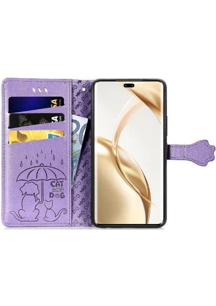 Onur Için Flip Case 200 Pro Kısa Kayış Deri Kılıf Darbeye Karikatür (Yurt Dışından) modelleri