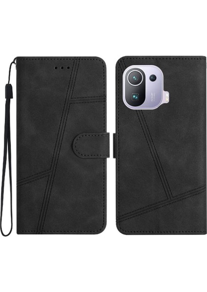 Xiaomi 11 Pro Için Flip Case Kart Yuvaları Tutucu Manyetik Tam Koruma Pu (Yurt Dışından)