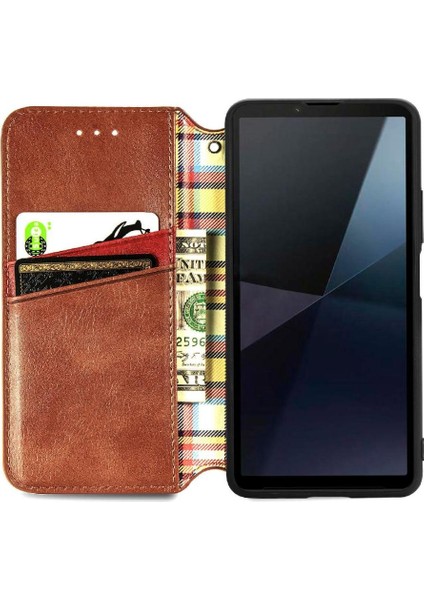 Sony Xperia 10 Vi Için Flip Case Moda Tasarımı Zarif Iş Çevirme (Yurt Dışından) indirimleri
