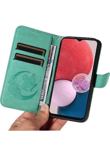 Samsung Galaxy A13 4g Için Flip CASE/A13 Lite 4g Ayrılabilir El Kayışı Yüksek (Yurt Dışından)