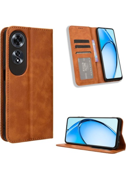 Oppo A60 4g Cüzdan Manyetik Kapatma Pu Deri Için Kılıf (Yurt Dışından) indirimleri