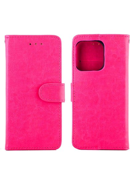 IPhone 13 Için Flip Case Pro Pu Deri Manyetik Kapatma Kickstand Kart (Yurt Dışından)