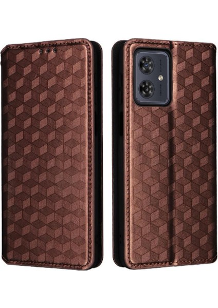 Motorola Moto G54 5g Pu Deri Kart Yuvaları Tutucu Manyetik 3D (Yurt Dışından) modelleri