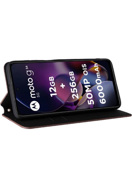 Motorola Moto G54 5g Pu Deri Kart Yuvaları Tutucu Manyetik 3D (Yurt Dışından) fırsatları