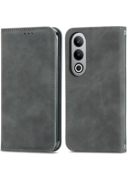 Oneplus Nord Ce4 Için Flip Case Cüzdan Kapak Çevirin Deri Kılıf Darbeye (Yurt Dışından)