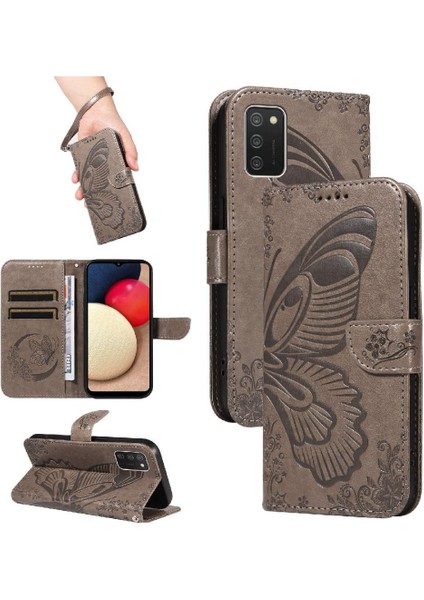 Samsung Galaxy A02S Ayrılabilir El Kayışı ile Yüksek Kalite Için Flip Case (Yurt Dışından)
