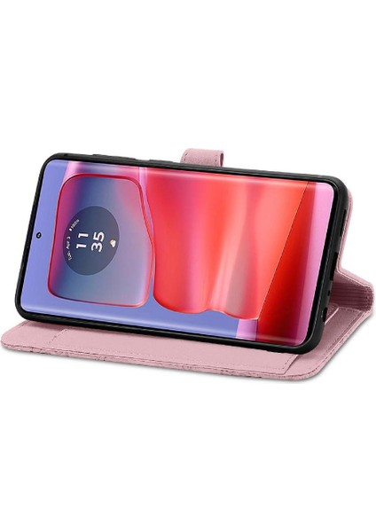 Motorola Kenar 50 Ultra Çok Renkli Iş Flip Fermuar Yuvası Için Flip Case (Yurt Dışından) modelleri