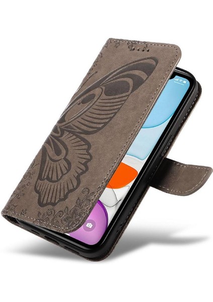 Kredi Kartı Yuvası ile IPhone 12 Mini Yüksek Kaliteli Deri Için Flip Case (Yurt Dışından) modelleri