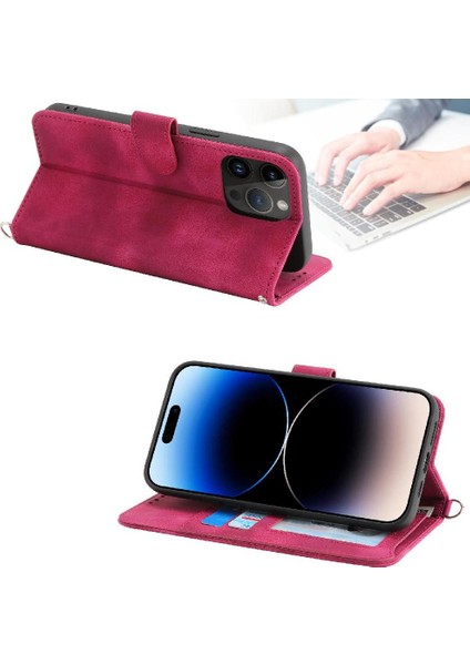 IPhone Se 4 Darbeye Dayanıklı Kabartmalı Çoklu Kredi Kartı Yuvaları Için Flip Case (Yurt Dışından)