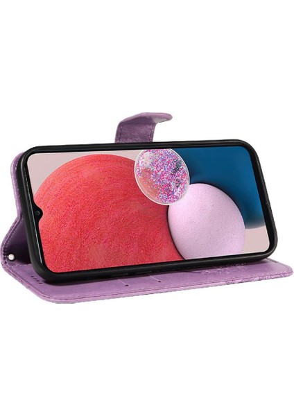 Samsung Galaxy A13 4g Için Flip CASE/A13 Lite 4g Ayrılabilir El Kayışı Yüksek (Yurt Dışından)