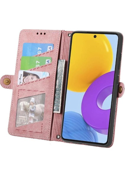 Samsung Galaxy M52 5g Cüzdan Darbeye Basit Iş Için Flip Case (Yurt Dışından) fiyatları