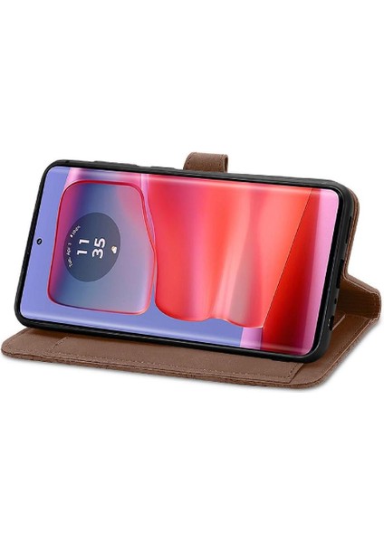 Motorola Kenar 50 Pro Çoklu Kart Yuvası Iş Cüzdan Flip Case (Yurt Dışından)