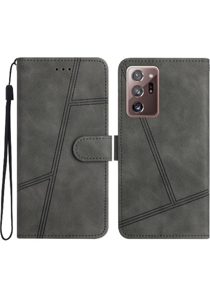 Samsung Galaxy Not 20 Için Flip Case Ultra Kart Yuvaları Tutucu Manyetik Kapak (Yurt Dışından)