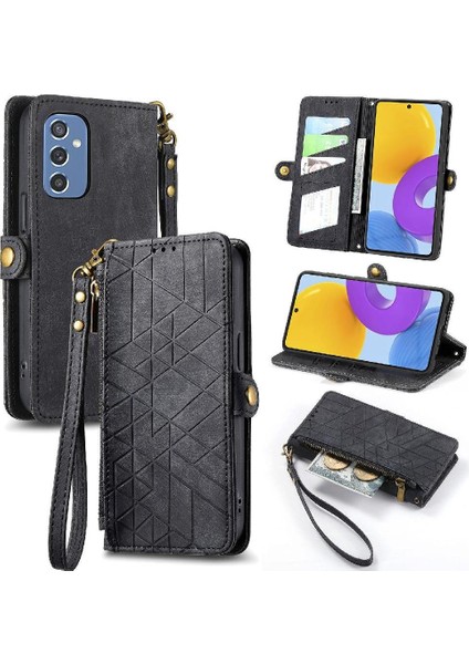 Samsung Galaxy M52 5g Cüzdan Darbeye Basit Iş Için Flip Case (Yurt Dışından)