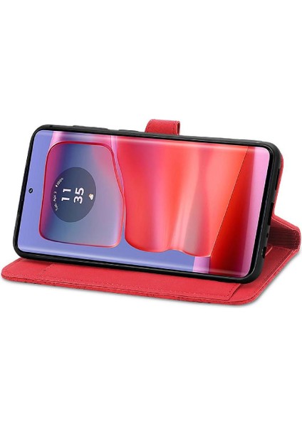 Motorola Kenar 50 Pro Çoklu Kart Yuvası Iş Cüzdan Flip Case (Yurt Dışından)
