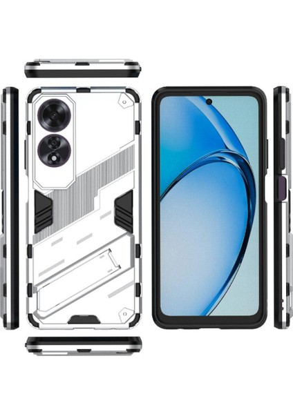 Oppo A60 4g Kickstand Koruyucu Kapak Için Kılıf Sağlam Askeri (Yurt Dışından) fiyatları
