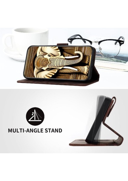 Onur Için Flip Case 200 Geometrik Desen Manyetik Kart Tutucu Flip Pu (Yurt Dışından) indirimleri