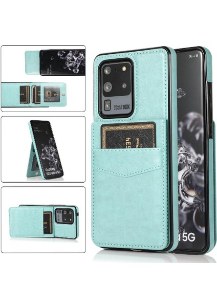 Samsung Galaxy S20 Ultra Manyetik Toka Kickstand Kılıf ile Uyumlu (Yurt Dışından)