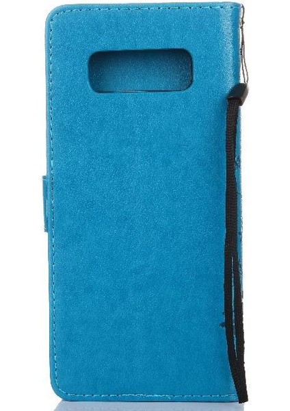Samsung Galaxy Not 8 Için Pu Deri Kılıf Kart Tutucu Bilek Kayışı (Yurt Dışından)