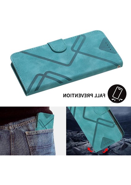 Kart Yuvası Standı Pu Flip ile Xiaomi Poco F6 Manyetik Kapak Için Flip Case (Yurt Dışından)