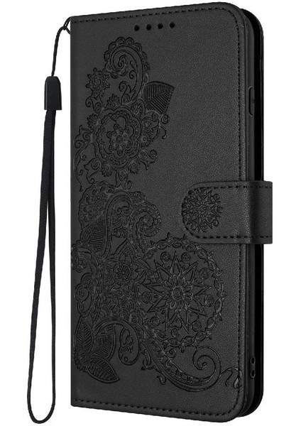 Kart Yuvası Standı Pu Deri Manyetik Kapatma ile Realme C30 Için Flip Case (Yurt Dışından) modelleri