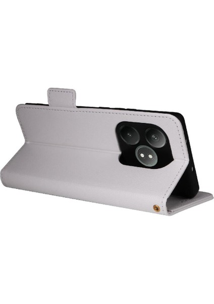 Realme Gt Neo6 Yan Toka Manyetik Kart Yuvaları Tutucu Pu Için Flip Case (Yurt Dışından) fiyatları