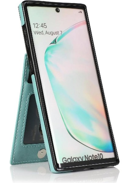 Samsung Galaxy NOTE10 Manyetik Toka Kickstand Vaka Kartı ile Uyumlu (Yurt Dışından)