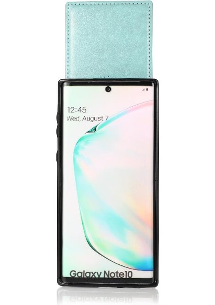 Samsung Galaxy NOTE10 Manyetik Toka Kickstand Vaka Kartı ile Uyumlu (Yurt Dışından)