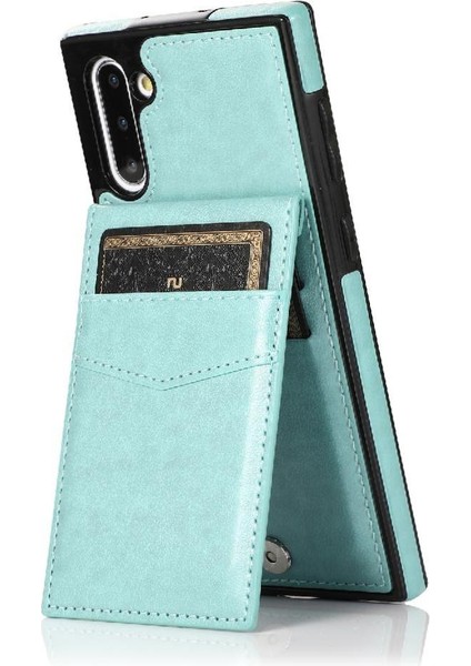 Samsung Galaxy NOTE10 Manyetik Toka Kickstand Vaka Kartı ile Uyumlu (Yurt Dışından)