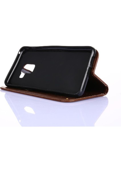 Samsung Galaxy A8 2018 Pu Deri Kart Tutucu Kickstand Için Filp Durumda (Yurt Dışından) modelleri