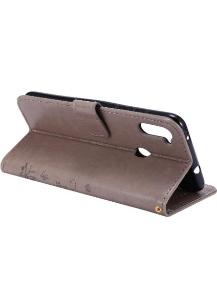Samsung Galaxy A11 Için Kickstand Durumda Kart Tutucu Pu Deri Bilek (Yurt Dışından)