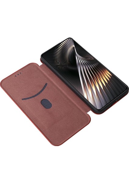 Kart Sahibinin Tam ile Flip Case Xiaomi Poco F6 Deri Folio Flip Case (Yurt Dışından)