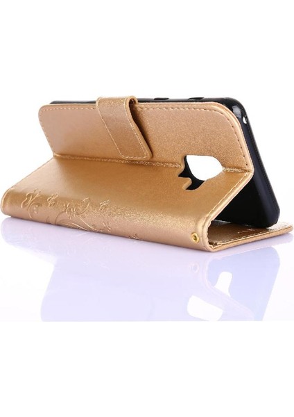 Samsung Galaxy A8 2018 Pu Deri Kart Tutucu Kickstand Için Filp Durumda (Yurt Dışından) indirimleri
