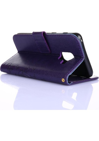 Samsung Galaxy A8 2018 Pu Deri Kart Tutucu Kickstand Için Filp Durumda (Yurt Dışından) fırsatları