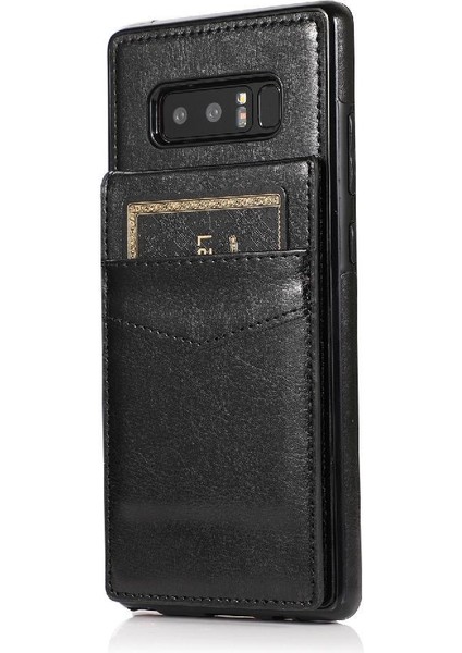 Kredi Kartı Cüzdan Manyetik ile Samsung Galaxy Note8 ile Uyumlu (Yurt Dışından)