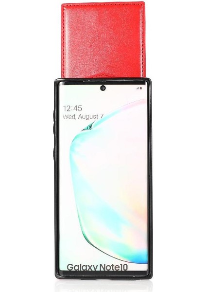 Mays Shop Kredi Kartı Cüzdan Kartı ile Samsung Galaxy NOTE10 Plus ile Uyumlu (Yurt Dışından)