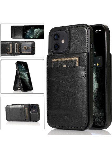 IPhone 11 Kart Tutucu Premium Deri Çanta Cüzdan Toka ile Uyumlu (Yurt Dışından) indirimleri