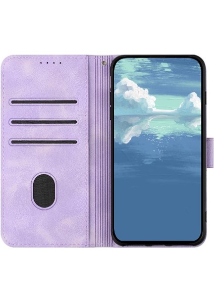 Kart Yuvası Standı ile Realme C33 Için Flip Case Pu Deri Manyetik Kapak (Yurt Dışından)