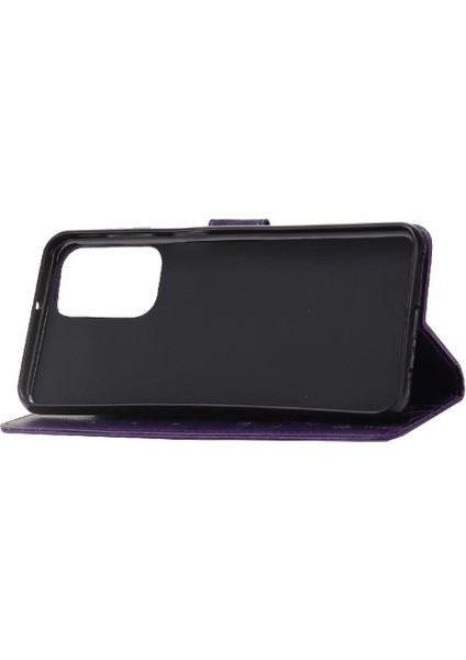 Samsung Galaxy M23 Için Filp DURUMDA/M13 Kickstand Kart Tutucu Bilek Kayışı Pu (Yurt Dışından)