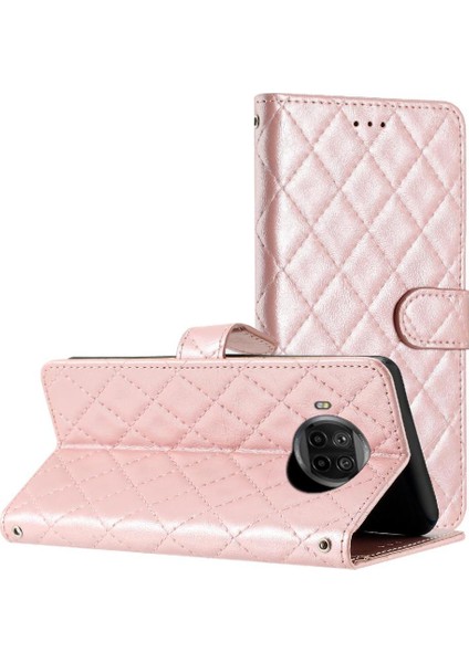 Xiaomi 10T Lite Için Flip Case Pu Deri Cüzdan Manyetik Folio Kickstand (Yurt Dışından)
