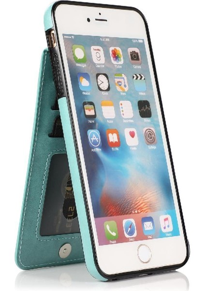 Kredi Kartı Kılıfı ile IPhone 7/8 Manyetik Toka Kickstand ile Uyumlu (Yurt Dışından) indirimleri