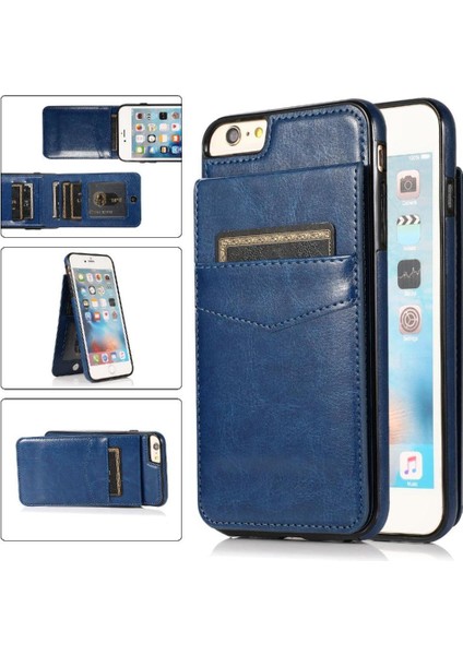 Kredi Toka ile IPhone 6/6s Premium Deri Kart Sahibinin ile Uyumlu (Yurt Dışından)