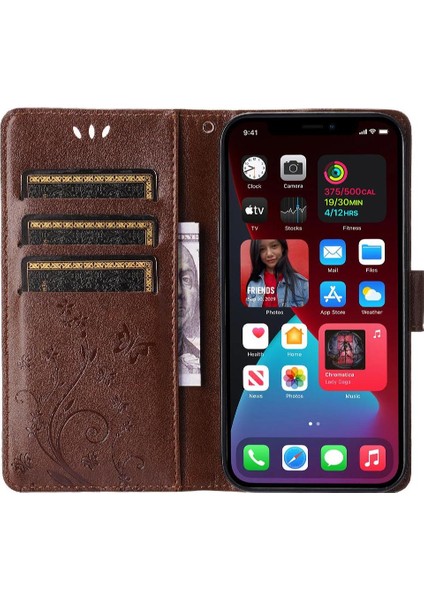 IPhone 13 Için Filp Durumda Bilek Kayışı Kart Tutucu Pu Deri Kickstand (Yurt Dışından) fiyatları