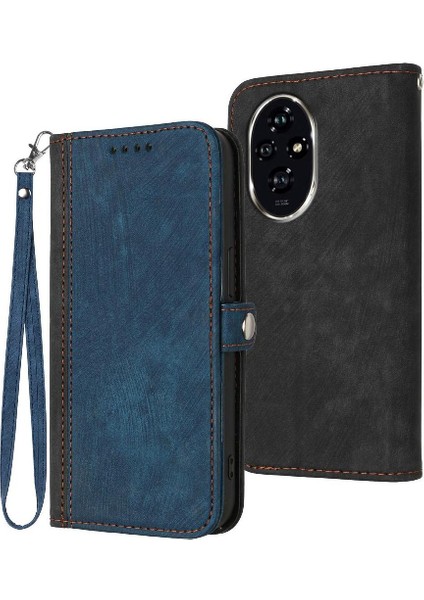 Onur Için Kılıf 200 Pro Flip Folio Kitap Kickstand Koruyucu Cüzdan Pu ile (Yurt Dışından)