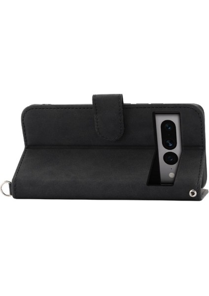 Google Piksel 7 Pro Kabartmalı Bileklik Çoklu Kredi Kartı Için Flip Case (Yurt Dışından) indirimleri