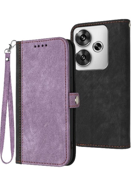 Xiaomi Redmi Turbo 3 Flip Folio Kitap Için Kickstand Koruyucu Cüzdan (Yurt Dışından)
